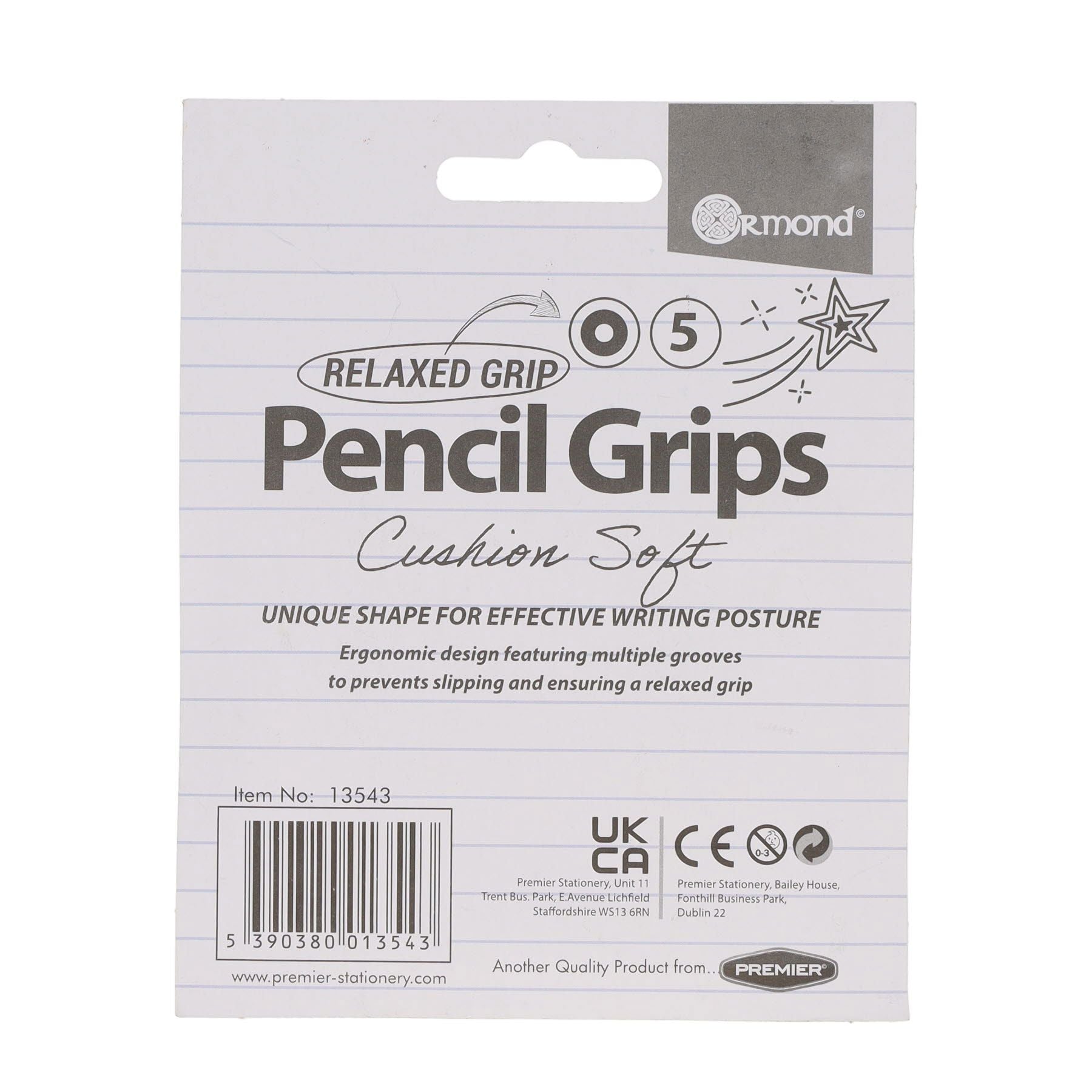 Card 5 Grippers - Asst