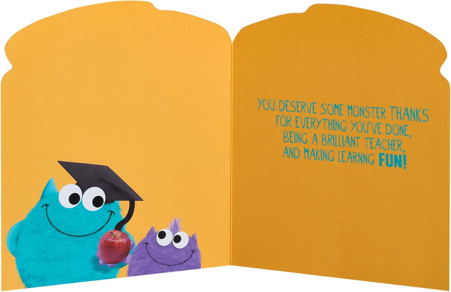 Thank You Teacher Greeting Card