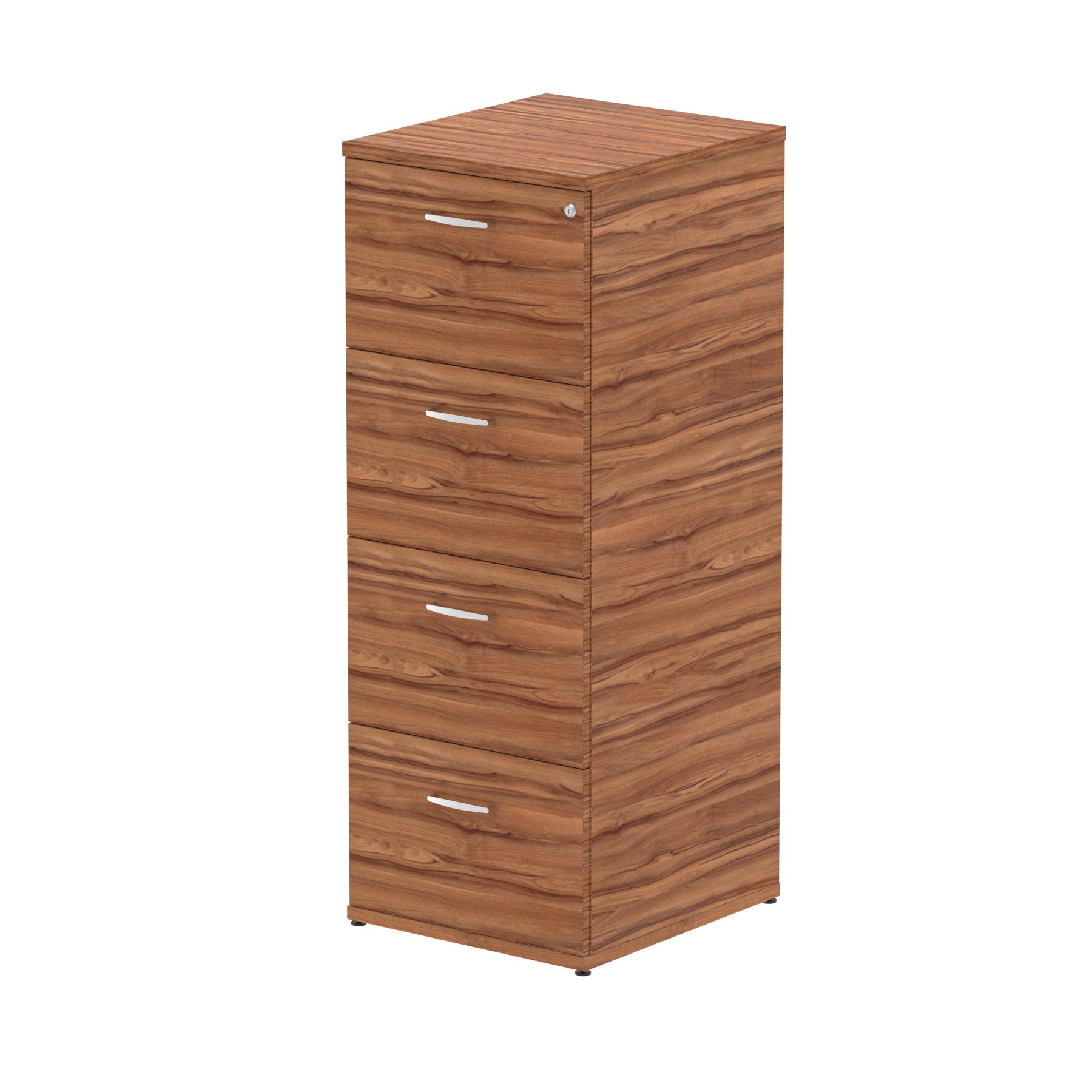 Dynamic Impulse 4 Drawer Filing Cabinet Walnut I000134 DD