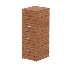 Dynamic Impulse 4 Drawer Filing Cabinet Walnut I000134 DD