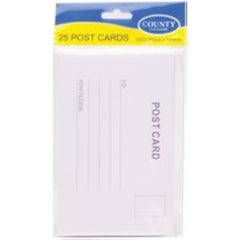 88 x 140mm Post 25 Cards (Pack of 12)
