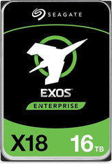 Seagate Enterprise Exos X18 16TB 3.5 Inch 7200RPM Internal Hard Drive