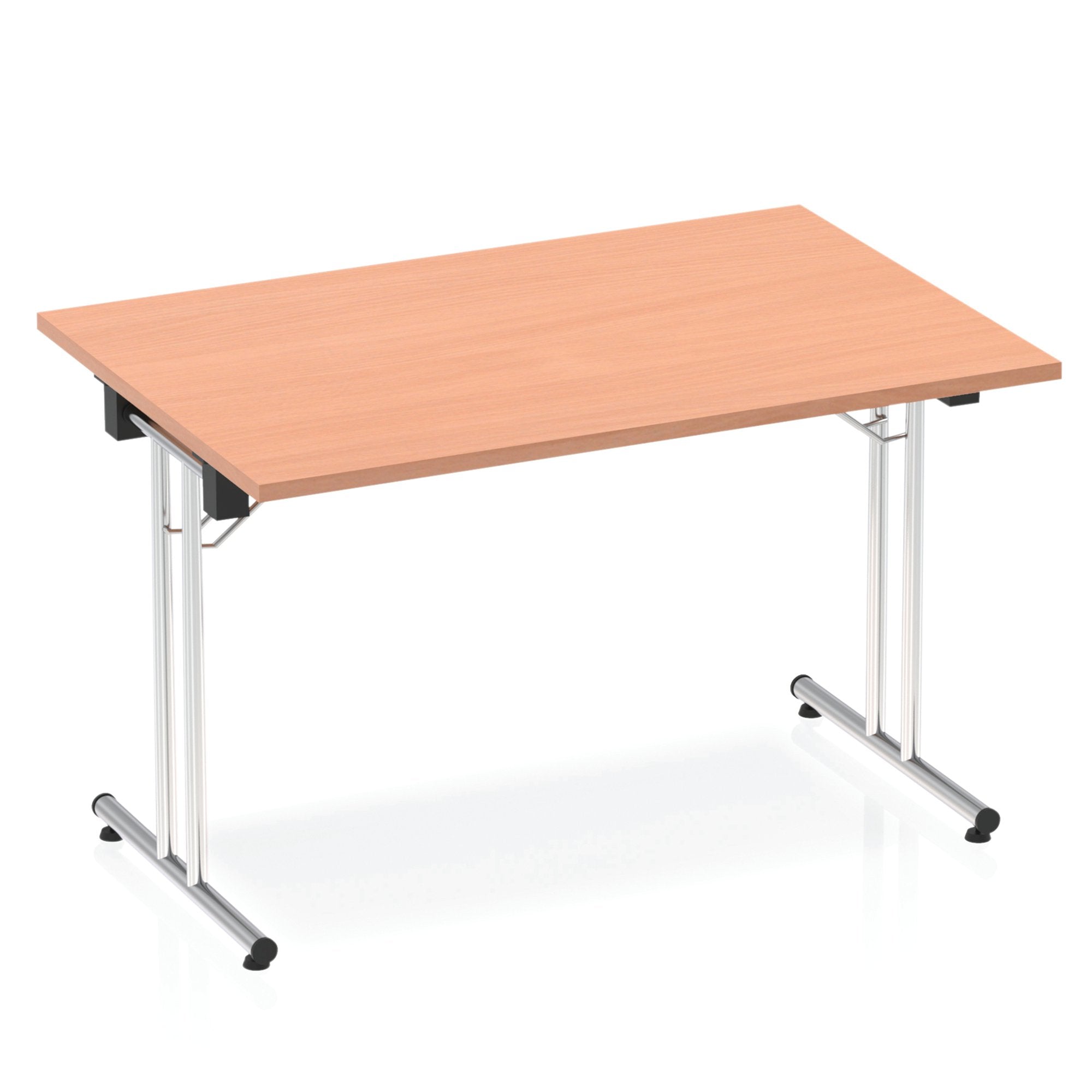 Dynamic Impulse 1200mm Folding Rectangular Table Beech Top I000690 DD
