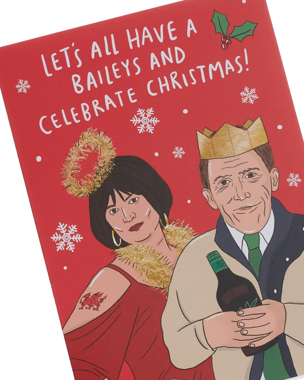 UK Greetings Christmas Card for Him/Her/Friend - Nessa and Bryn Design