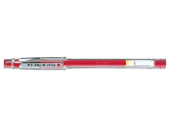 Pilot G-Tec C4 Microtip Gel Rollerball Pen 0.4mm Tip 0.2mm Line Red (Pack 12) - 60101202