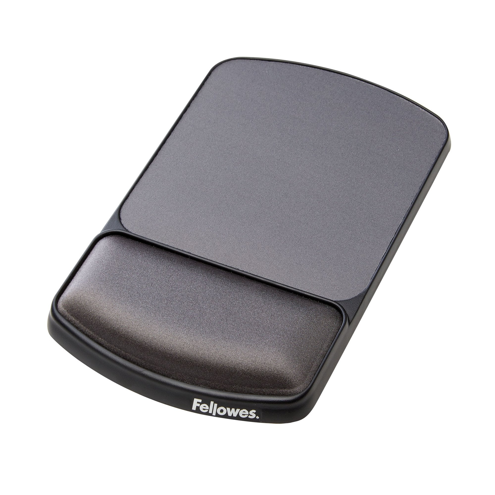 Fellowes Height Adjustable Premium Gel Mouse Pad and Wrist Rest Graphite 9374001