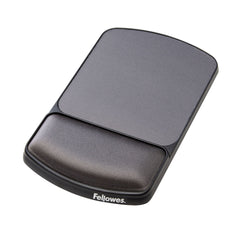 Fellowes Height Adjustable Premium Gel Mouse Pad and Wrist Rest Graphite 9374001
