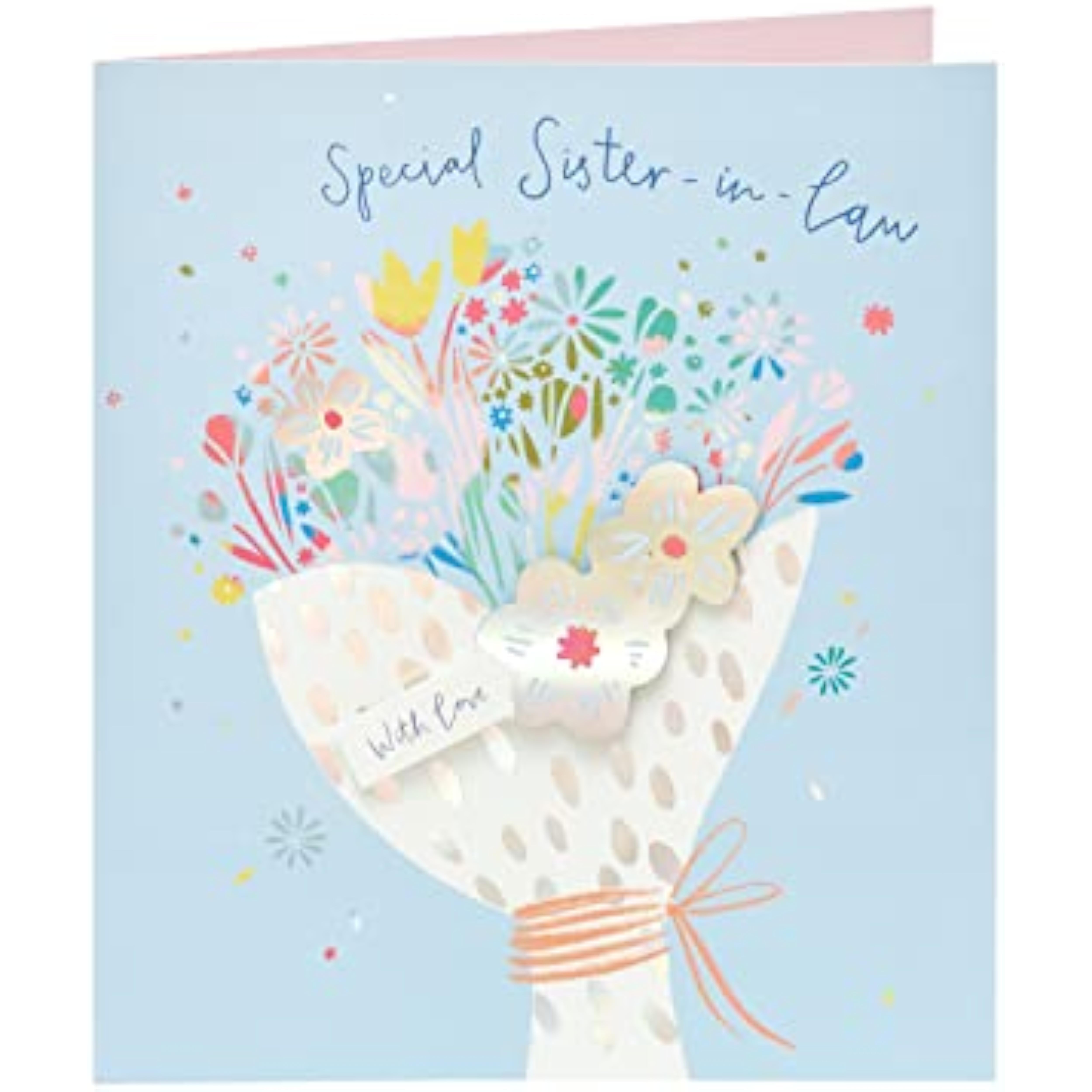 Special Design Sister-In-Law Birthday Card
