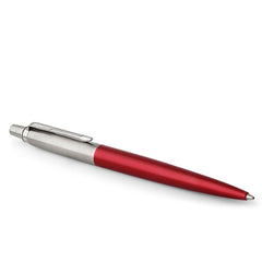 Parker Jotter Ballpoint Pen Kensington Red/Chrome Blue Ink Gift Box - 1953187
