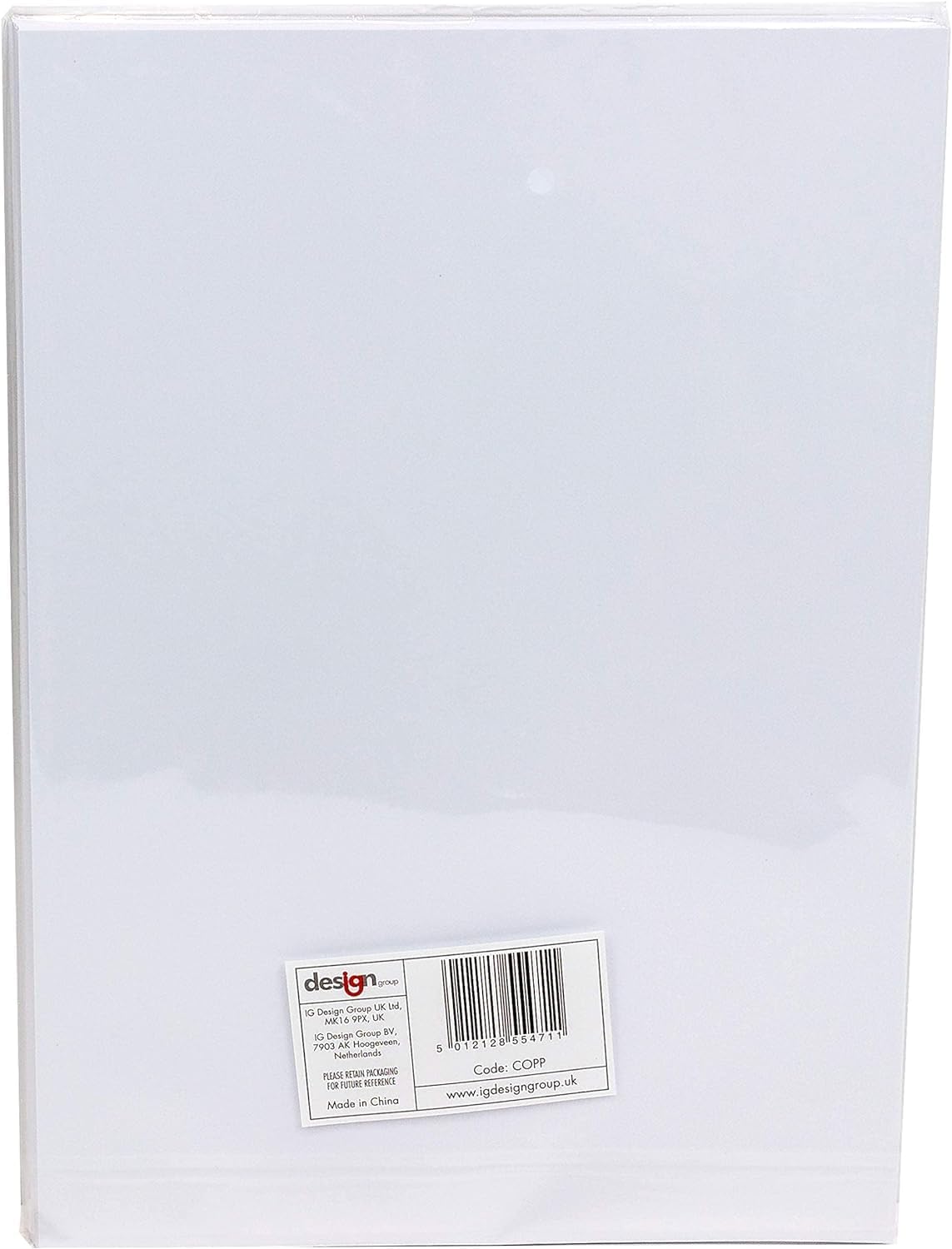 A4 DG copier and printer paper, 80gsm, bright white, 100 sheets, ideal for printing and copying documents
