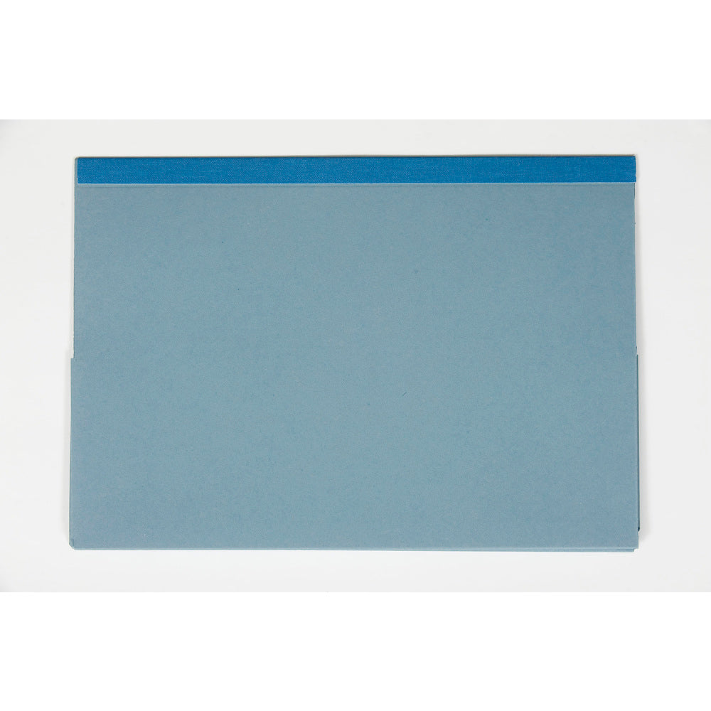 Guildhall Double Pocket Legal Wallet Reinforced Manilla Foolscap 315gsm Blue (Pack 25) - 218-BLUZ