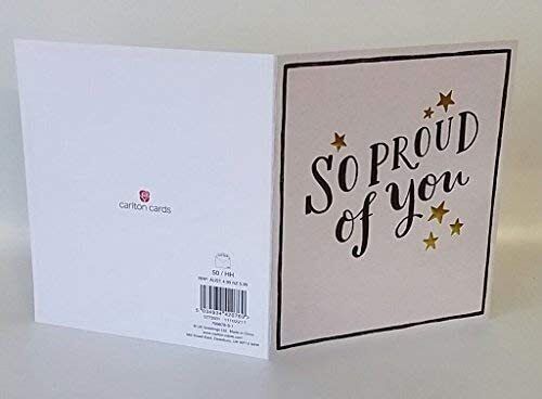 So Proud of You Congratulations Greeting Card