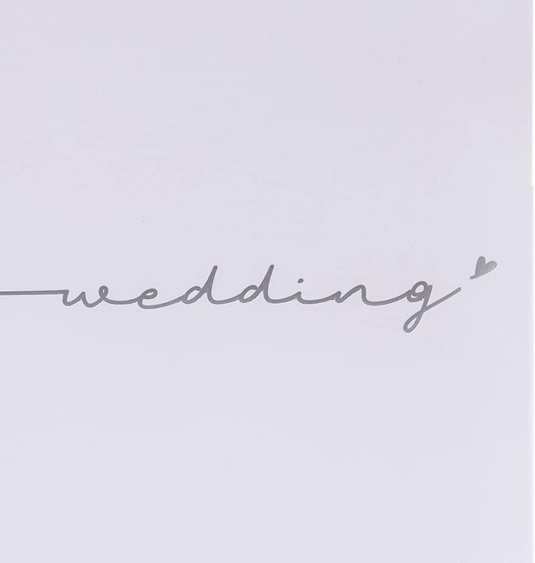 Kenro Fleur White Traditional Wedding Photo Album – 23 x 24 cm Pages