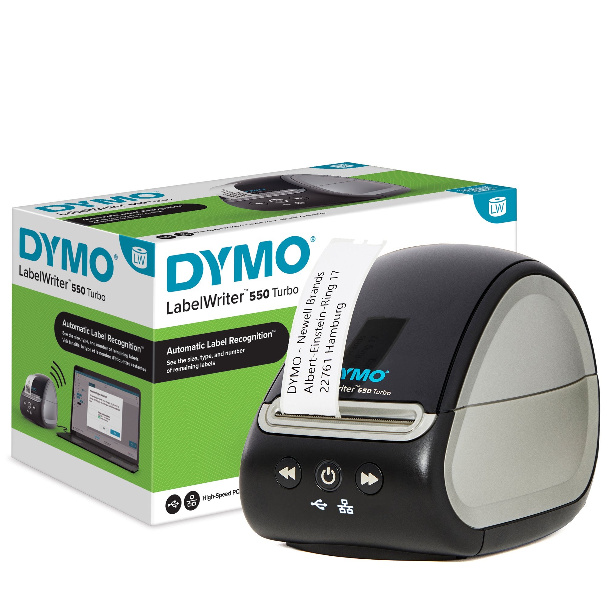 Dymo LabelWriter 550 Turbo Thermal Label Printer 2112727