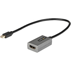 StarTech.com 1080p Mini DisplayPort 1.2 to HDMI Adapter 12 Inch Long Attached Cable