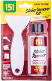 151 Sticker Remover Kit with Scraper