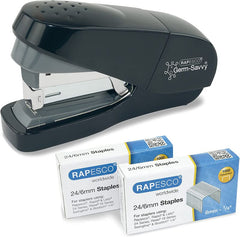 Rapesco Germ-Savvy ECO Less Effort Flat Clinch Stapler 1688