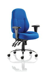 Storm Chair Blue Fabric With Arms OP000128 DD