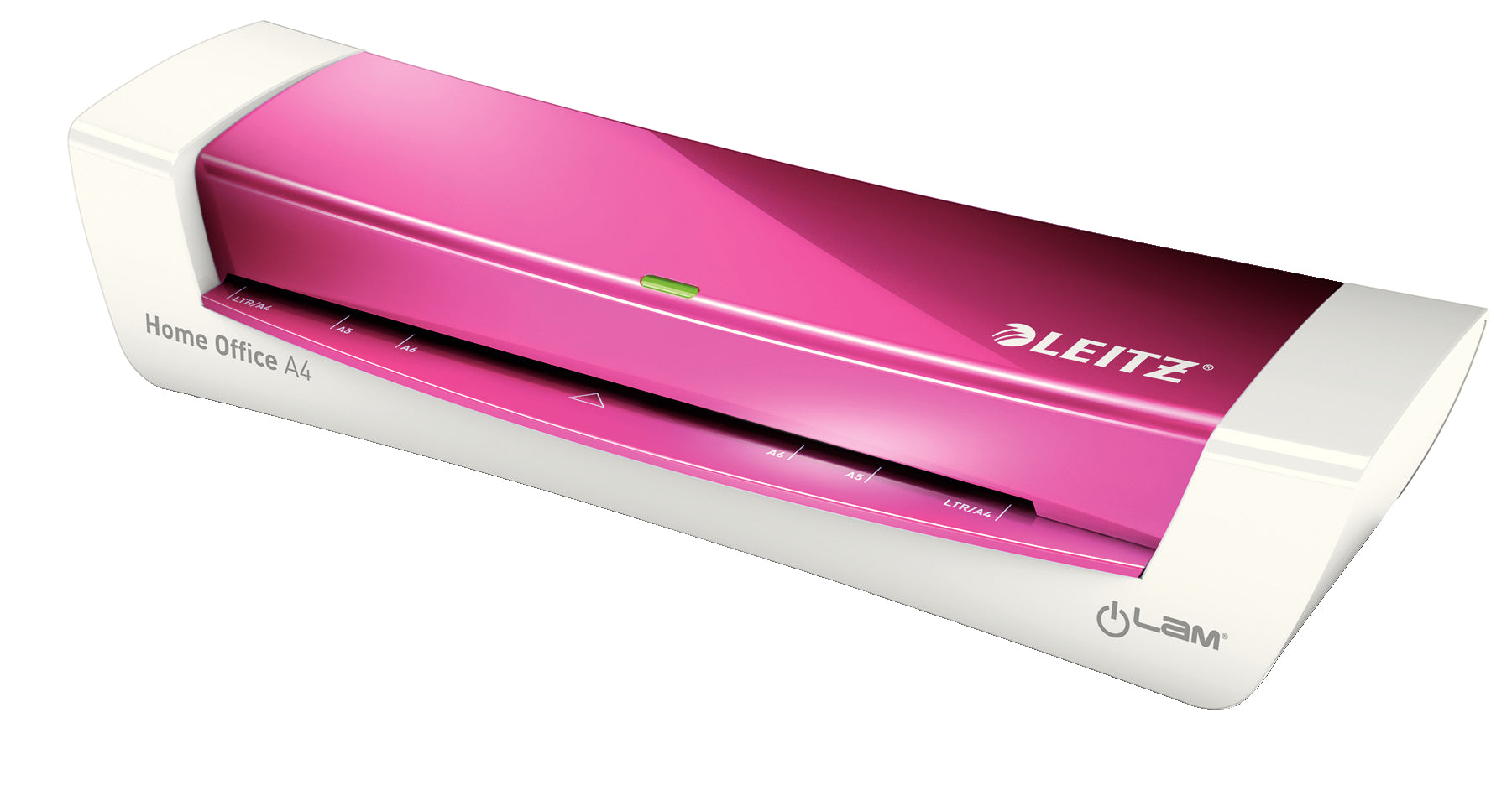 Leitz iLAM Home Office Laminator A4 Pink and White 73681023 DD