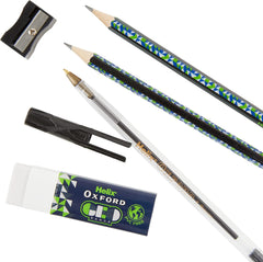 Helix Oxford Geo Student Set - School Essential in Blue and Green