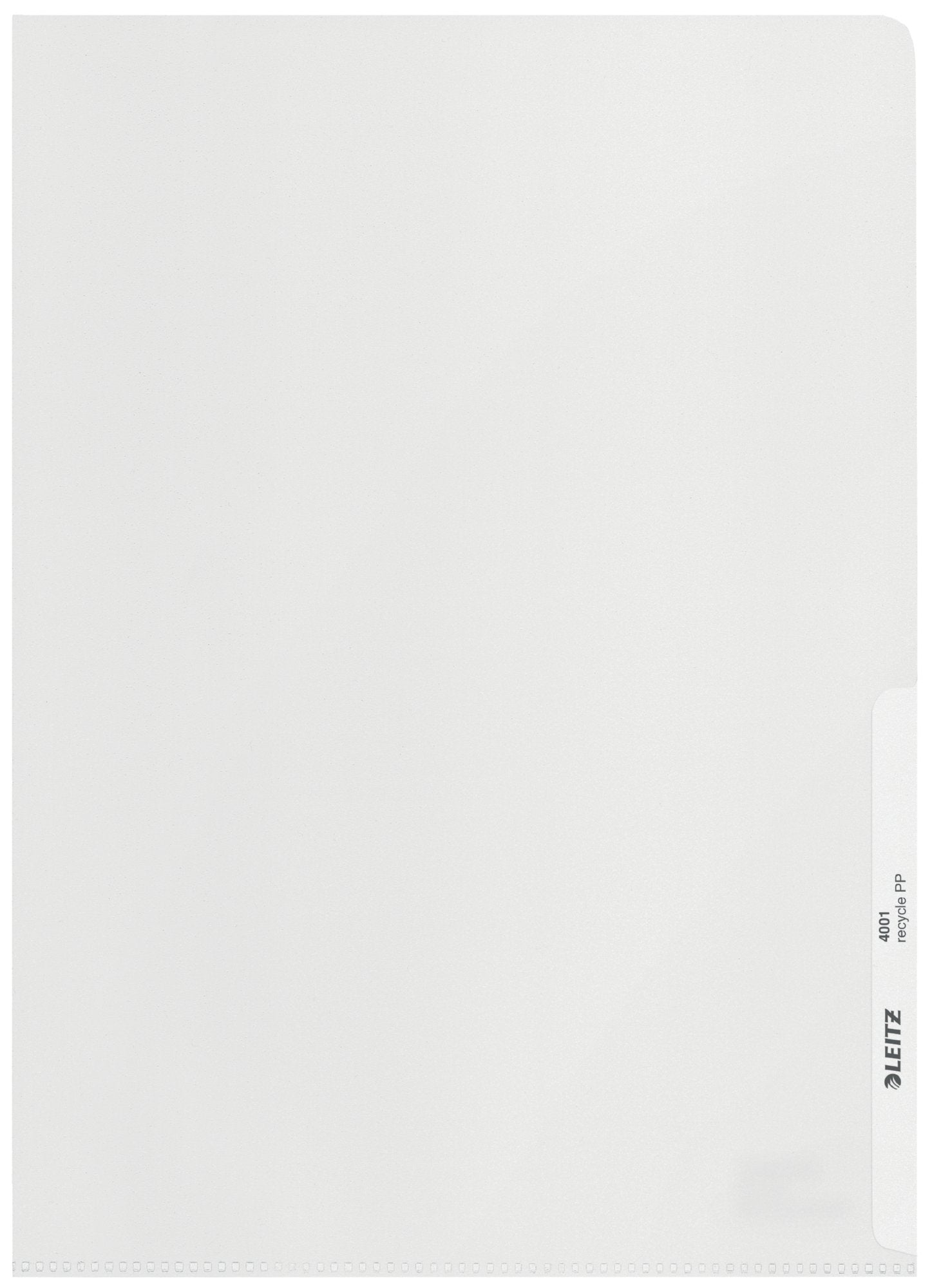 Leitz Recycle Folder A4 140 Micron (Pack 25) 40013003