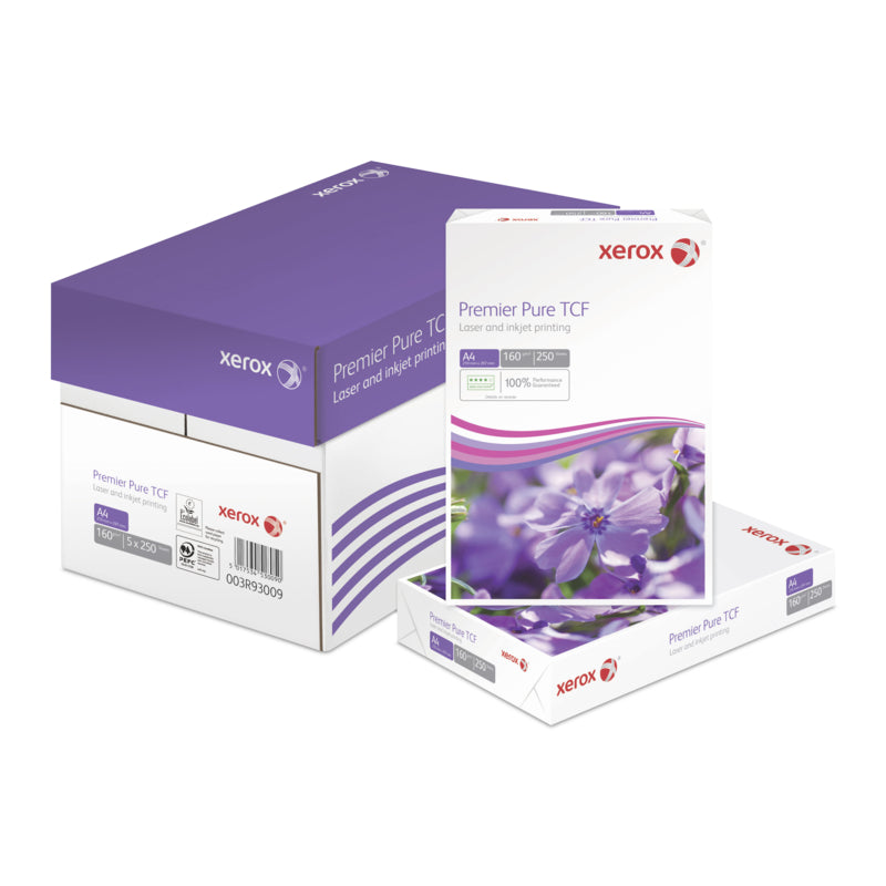 Xerox Premier A4 White Printer Paper, 160gsm – Pack of 250 Sheets