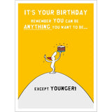 Funny Illustrated  Birthday Card