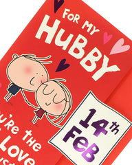 Pop-Up Husband Valentine's Day Card