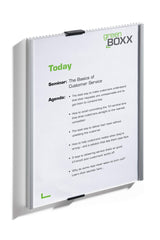 Durable Aluminium Doorplate Info Sign A4 Portrait - 480623