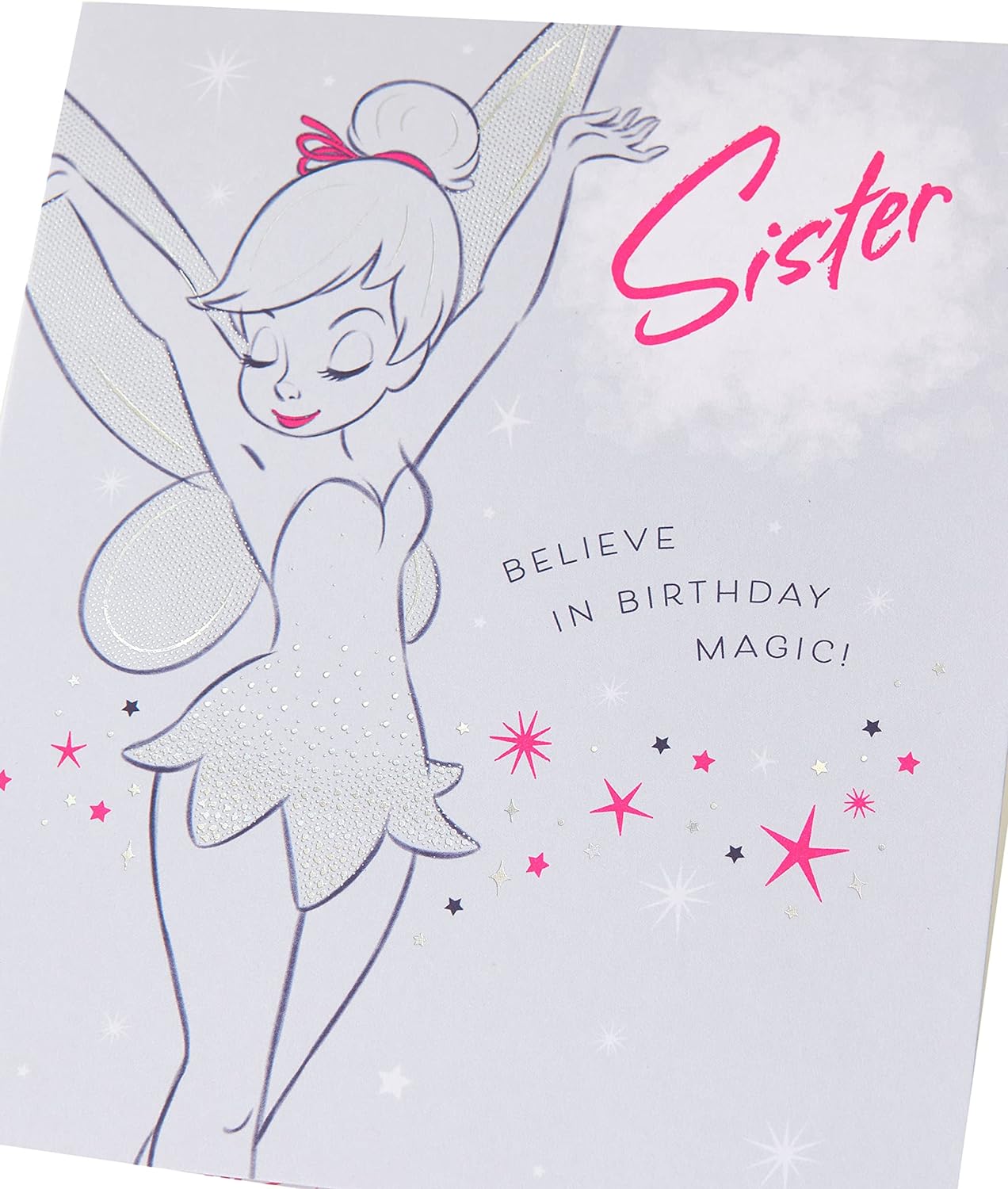 Disney Tinkerbell Sister Birthday Card