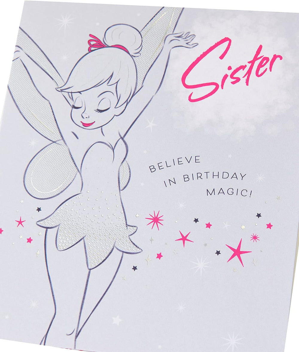 Disney Tinkerbell Sister Birthday Card