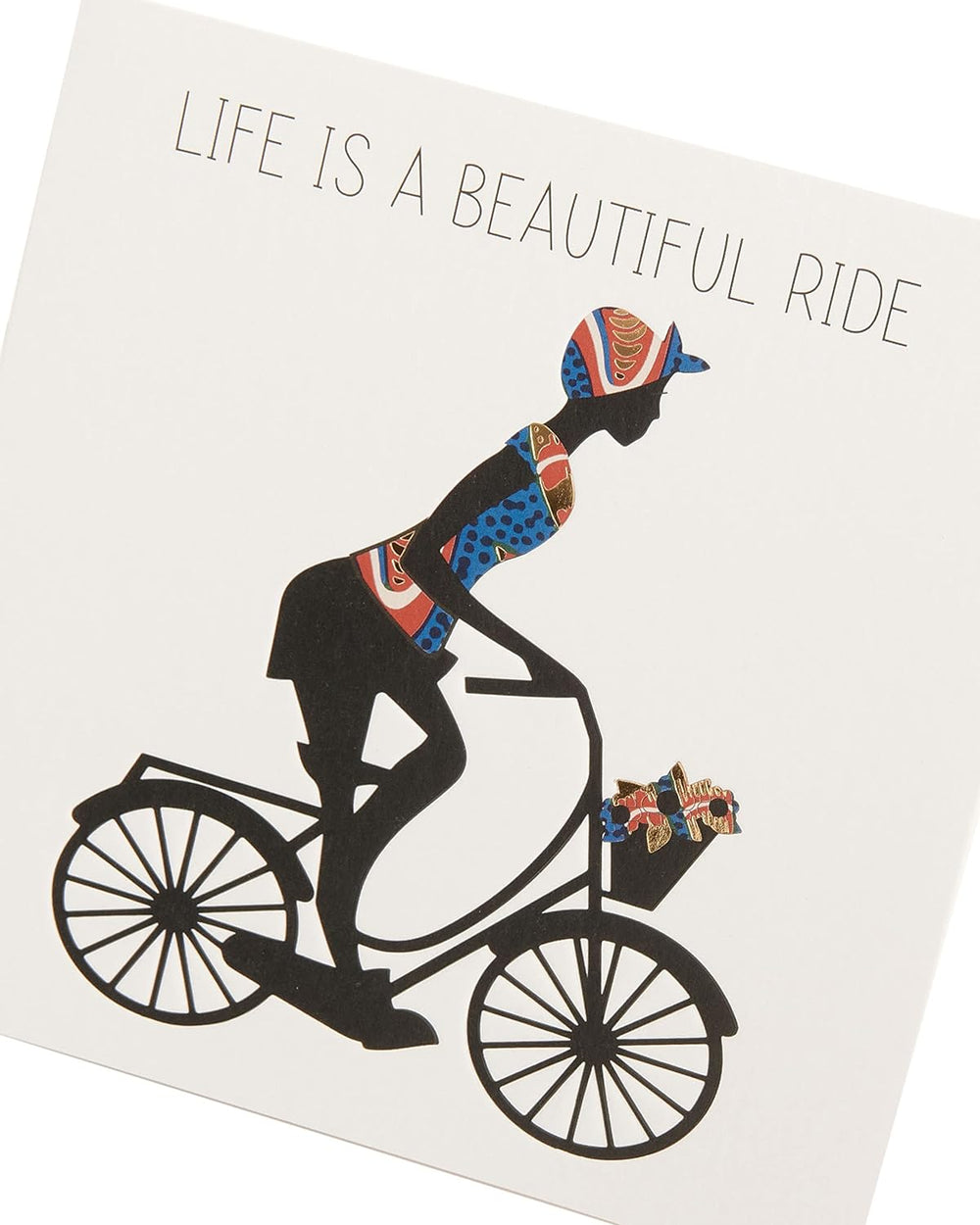 Kindred X Afrotouch - Life Is A Beautiful Ride - Greetings Card