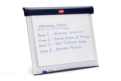Nobo Barracuda Desktop Flipchart Easel Magnetic 675x550mm 1902267 DD