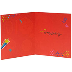 Smiley Faces Bright and Fun 10th Birthday Card