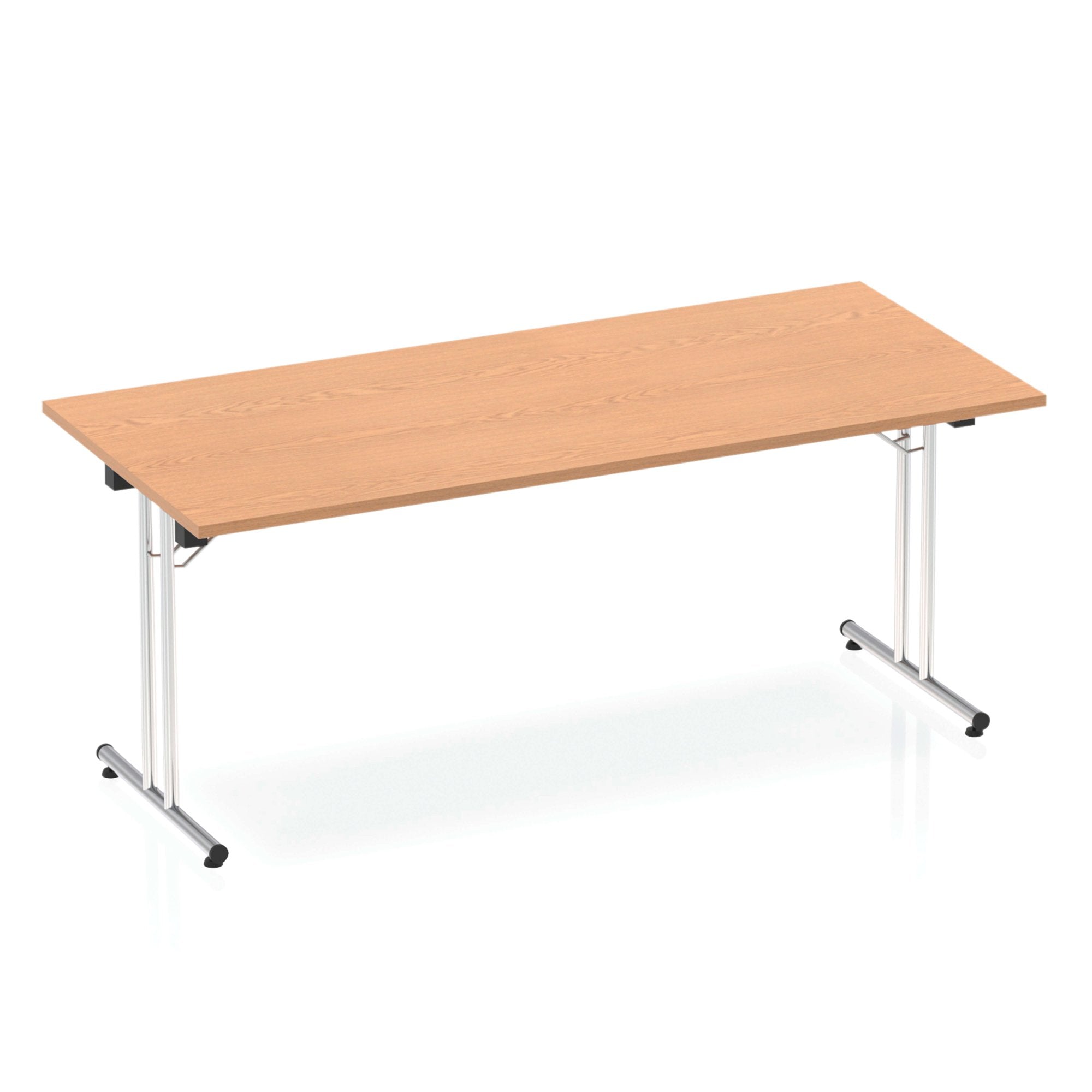 Dynamic Impulse 1800mm Folding Rectangular Table Oak Top I000798 DD