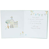 For Grandson On Your Christening Day Card