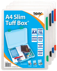 Tiger Tuff Box Polypropylene A4 Slim - 300065