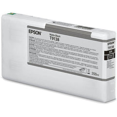 Epson T9138 Matte Black Ink Cartridge 200ml - C13T91380N