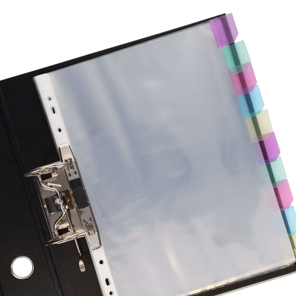 A4 Subject Divider Punched Pockets - 10 Part