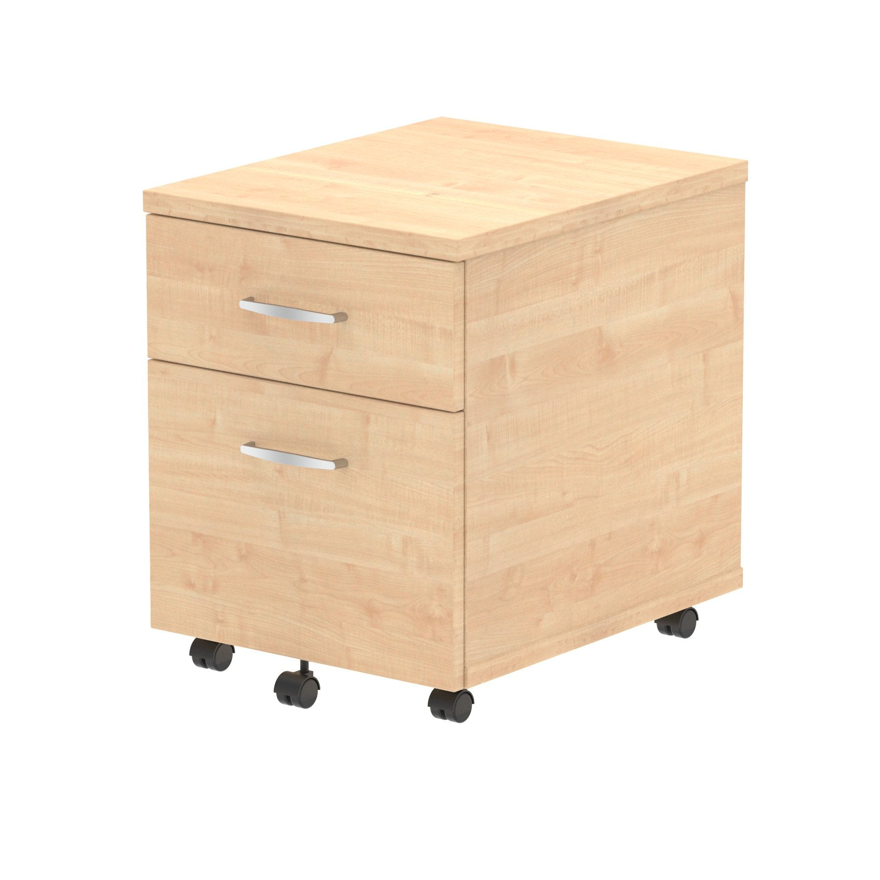 Dynamic Impulse 2 Drawer Mobile Pedestal Maple I000244 DD