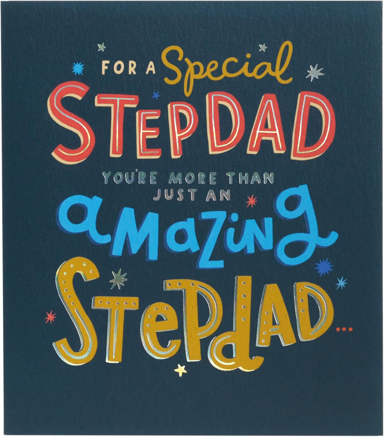 UK Greetings Father's Day Card for Stepdad - Special Design