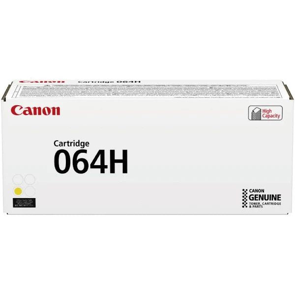 Canon 064H Yellow High Yield Toner Cartridge 1.3k