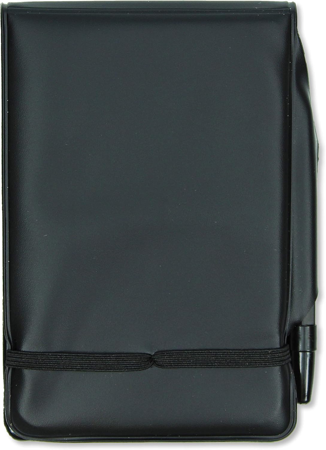 Silvine Elasticated Pocket Notebook with 80 Pages and Durable PVC Covers with Pen