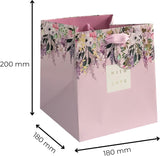 Glick Luxury Gift Bag for Plants, Floral Gift Bag