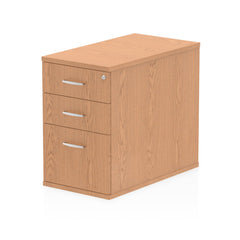 Dynamic Impulse 800mm Deep Desk High Pedestal Oak I000779 DD