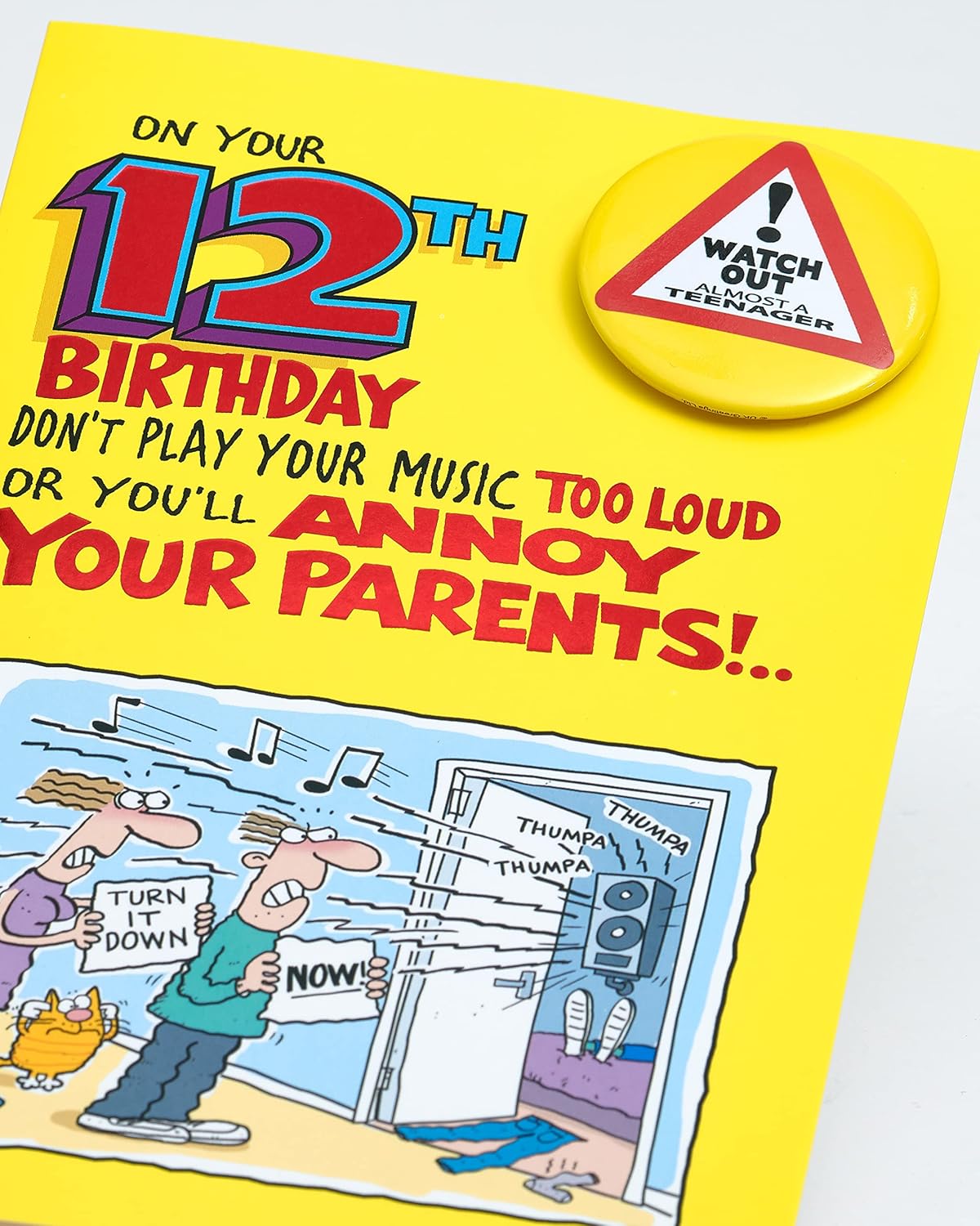 12th Boy Birthday Card