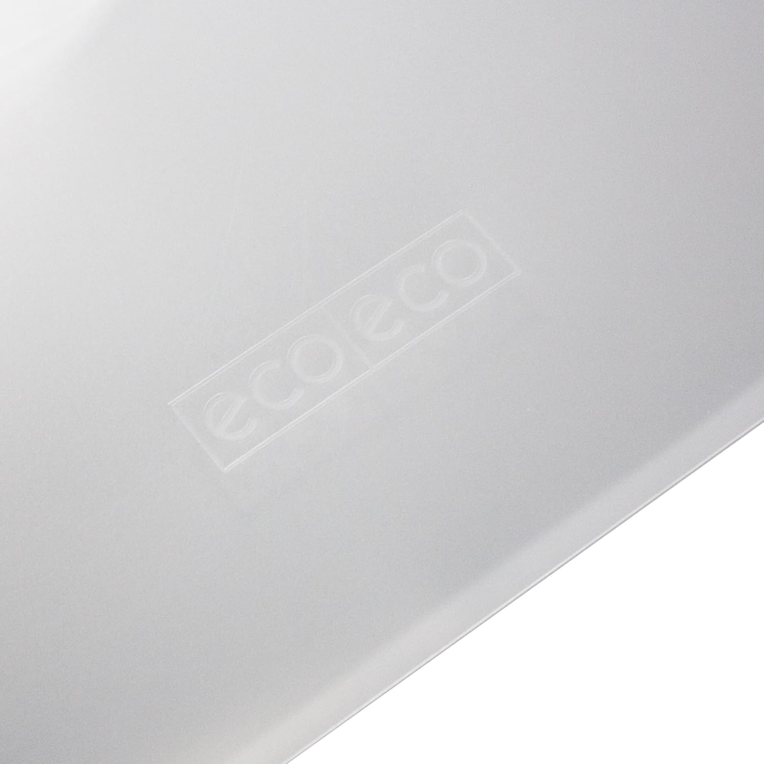 A4 clear plastic wallet with press stud closure, Eco-Eco Stationery, 50% recycled material, 310 x 238mm, pack of 5.