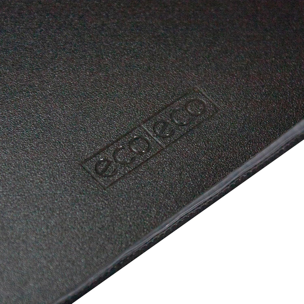 Eco-Eco Stationery A4 recycled black presentation display book with 40 pockets, eco-friendly and durable for filing and storage.