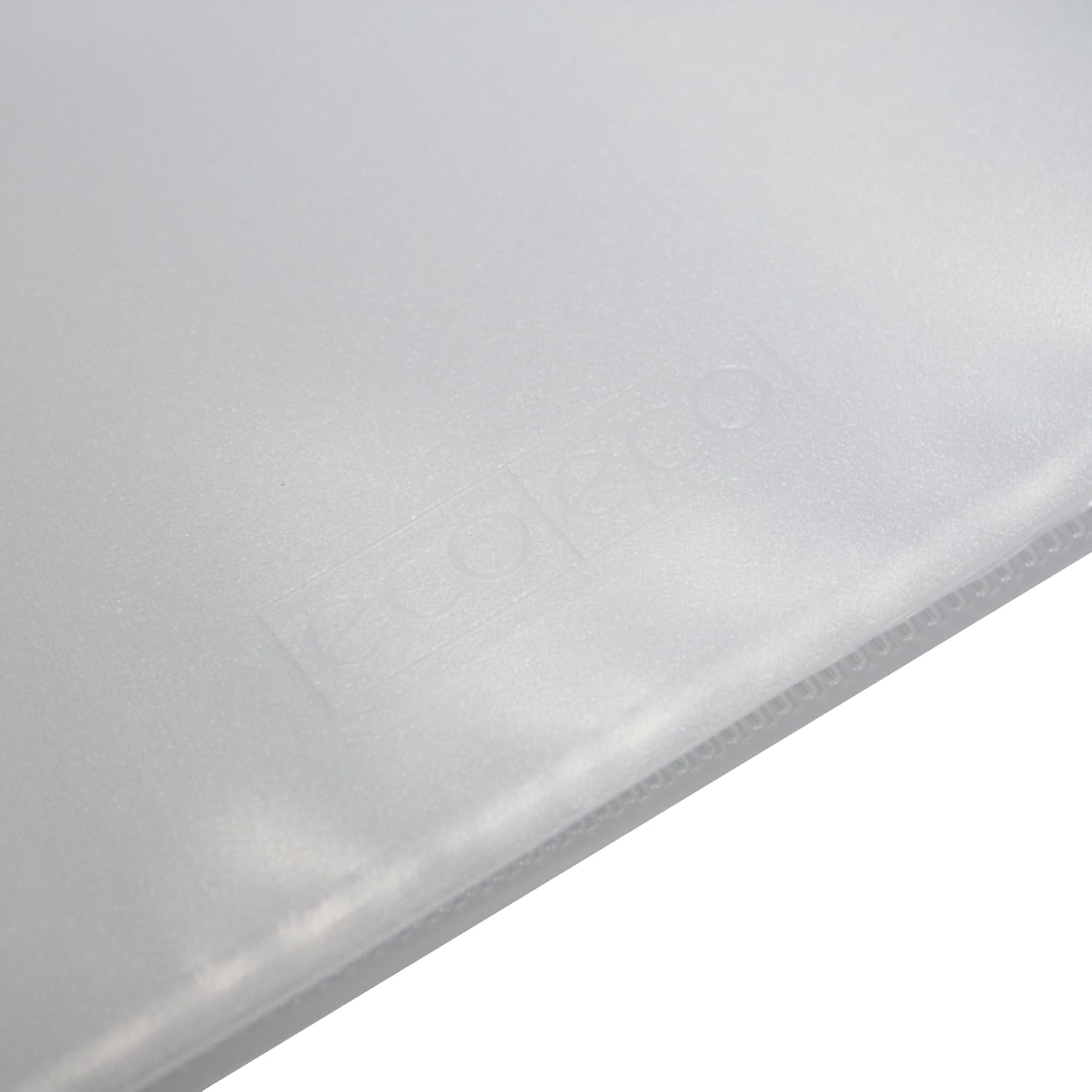 Eco-Eco Stationery A4 50% recycled clear display book with 60 pockets for presentation and filing, eco-friendly and durable.