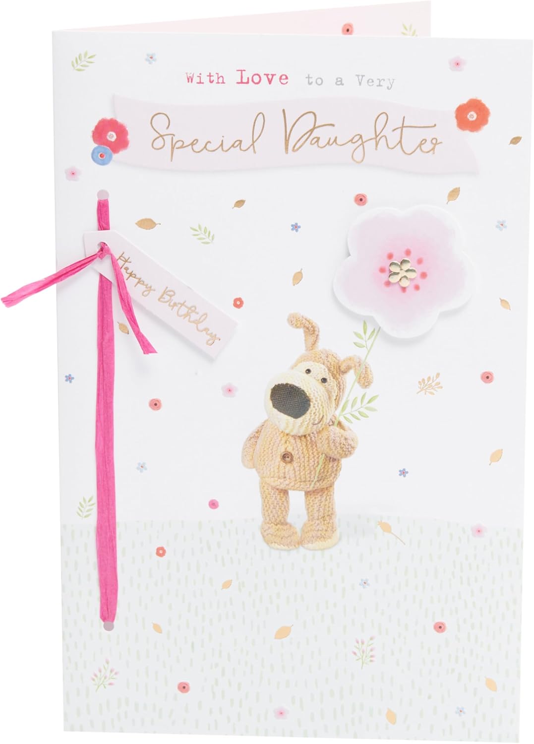 Boofle Birthday Card for Daughter - Cute Design